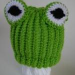 Bright Green Newborn Frog h..