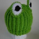 Bright Green Newborn Frog h..