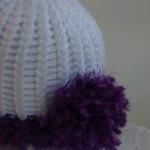 Purple (Tamarin) side pom n..