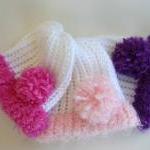 Purple (Tamarin) side pom n..