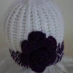 Royal Purple Rose newborn h..