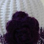 Royal Purple Rose newborn h..