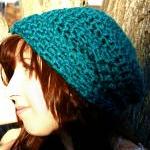 SALE Turquoise Oversized Sl..