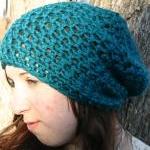 SALE Turquoise Oversized Sl..