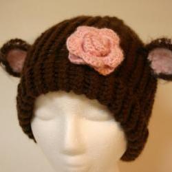 Adult size whimsical Monkey hat